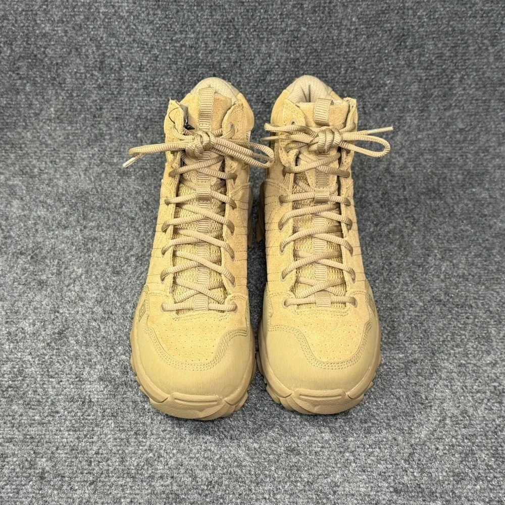 5.11 Tactical Cable Hiker Boots Mens 7.5 Coyote Tan Suede Athletic Outdoor Trail